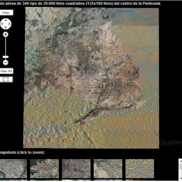 El record del mundo de fotografía gigapixel realizado por nosotros: una foto aérea de 341 Gpx
